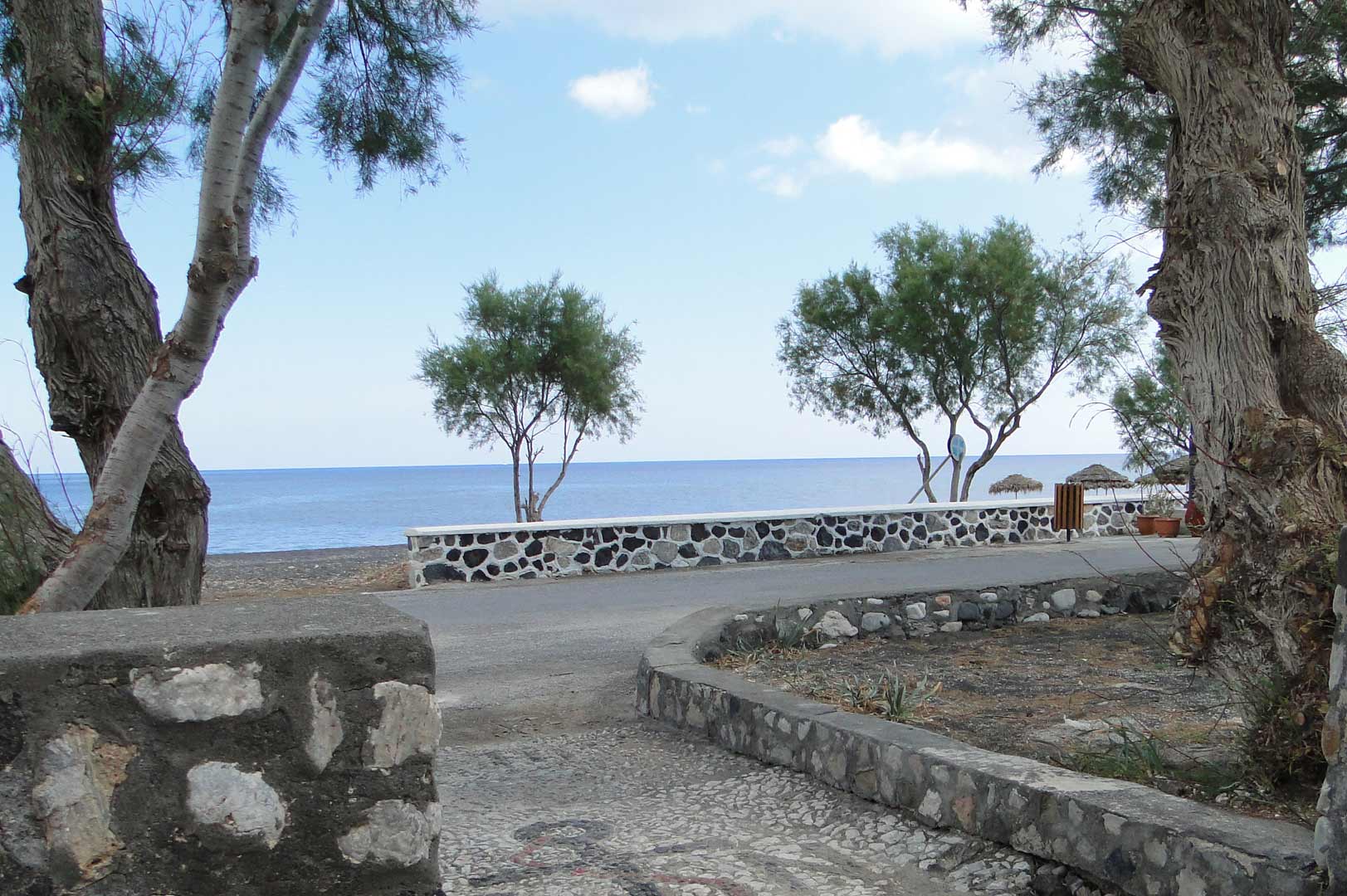 Perissa Beach Santorini